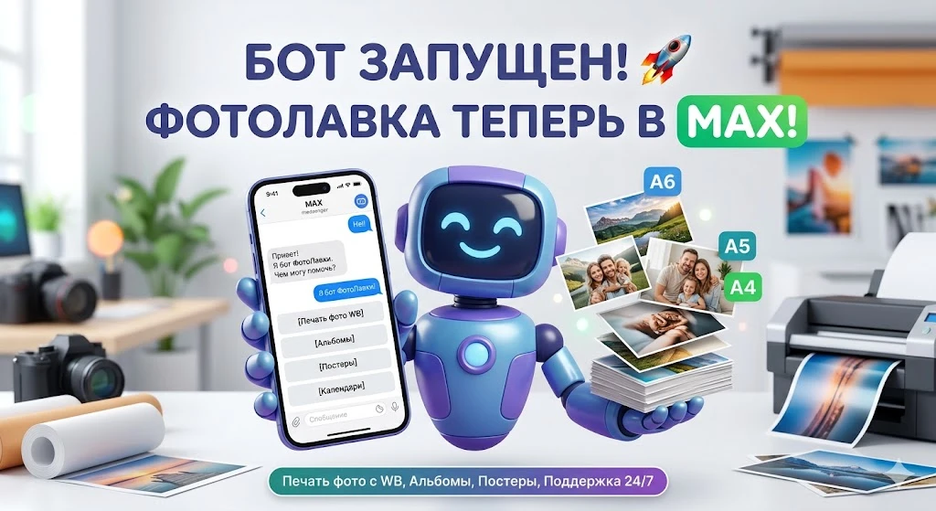 Как отправить фото в печать и ничего не забыть? 🧐