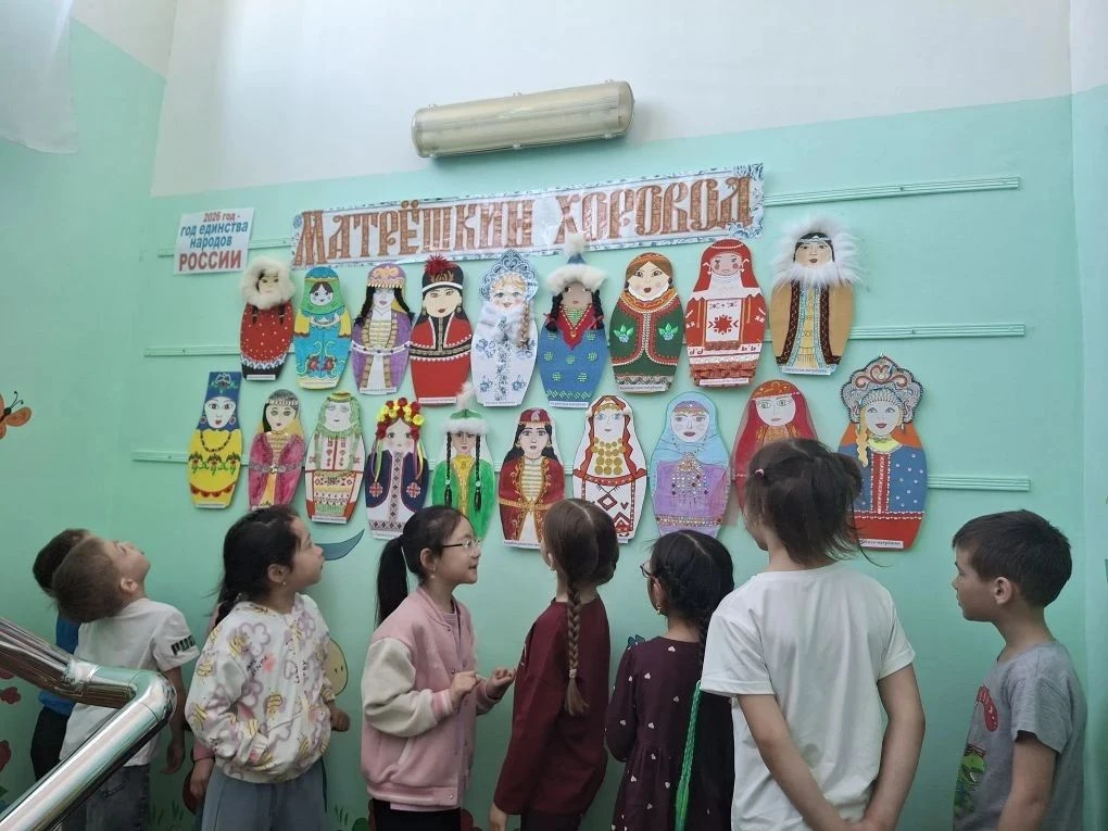 В честь Года единства народов России в нашем детском саду «Берёзка» педагоги провели  а...