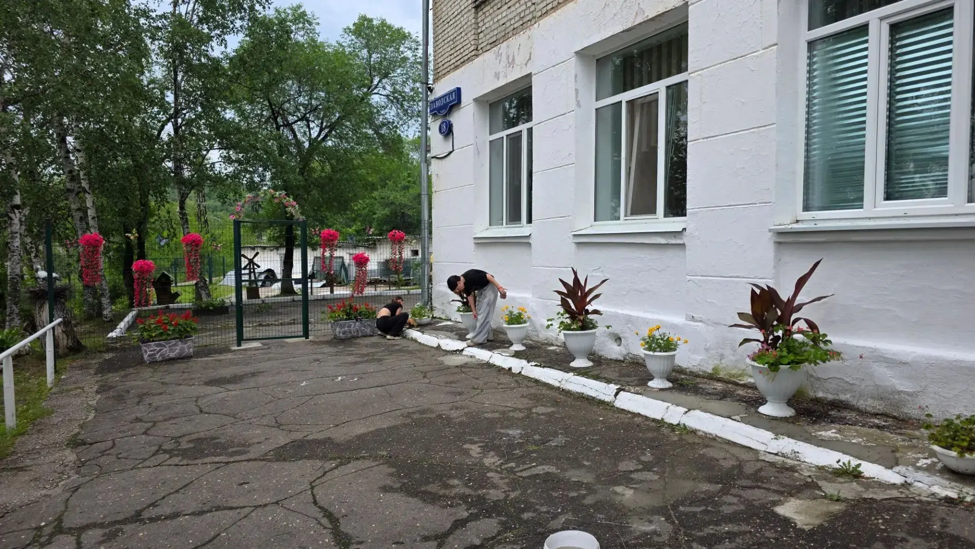☀Летняя трудовая практика продолжается с огромной пользой.🌼

Ребята активно включились в работу по 