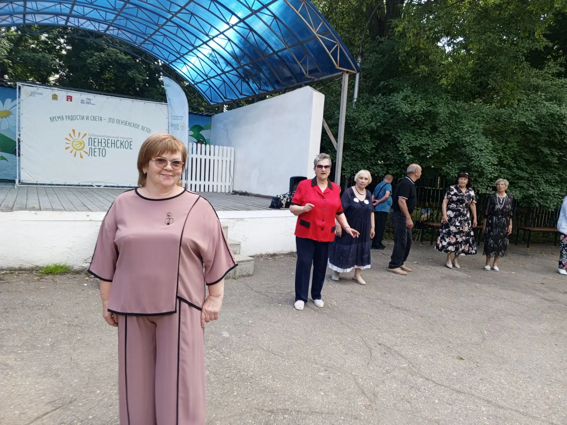 12 июля  в рамках губернаторского проекта "Пензенское лето" в парке прошла танцевальная программа по