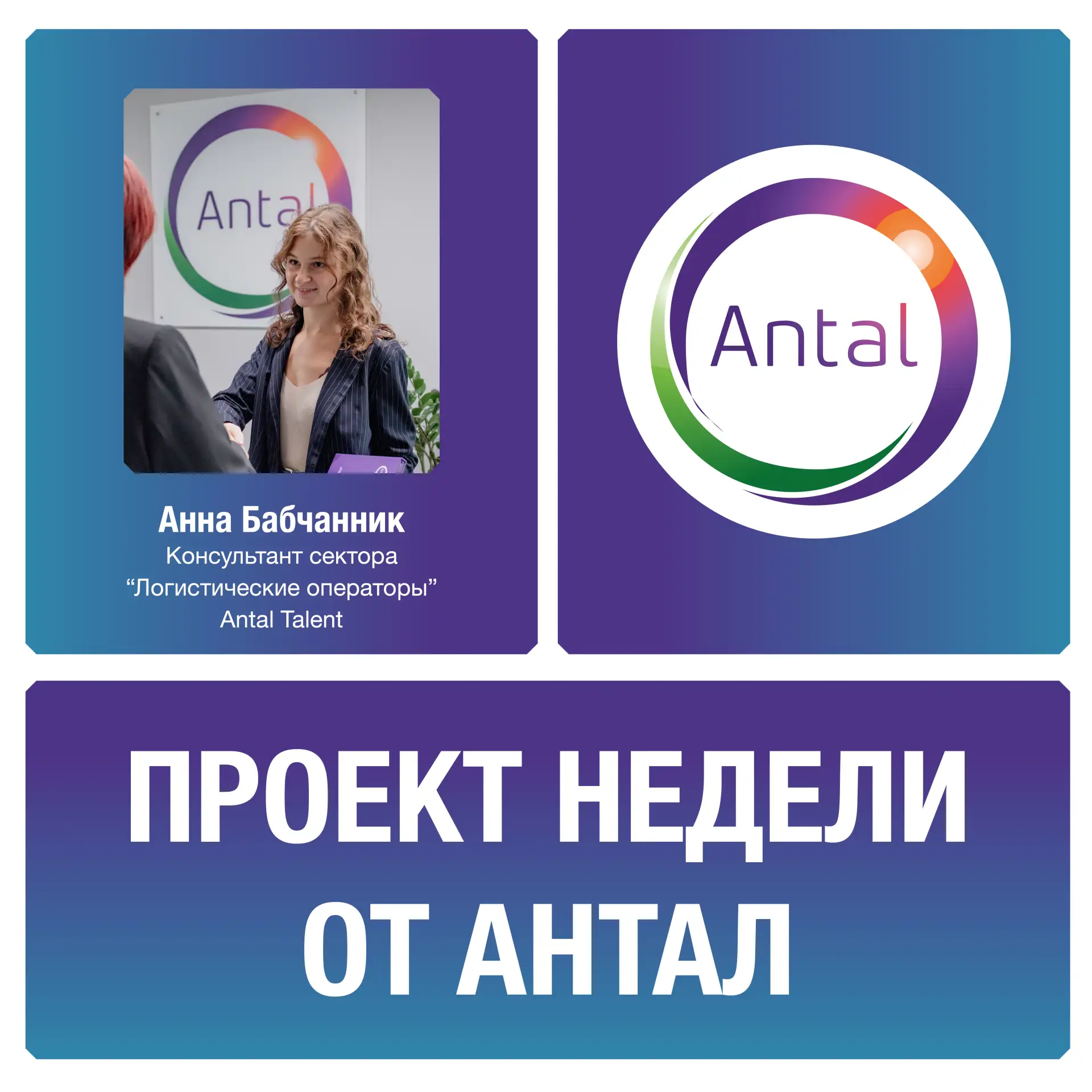 👍 Продолжается рубрика «Проект недели от Антал».