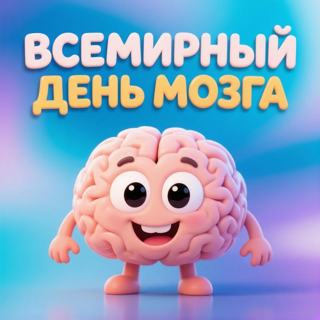 Всемирный день мозга🧠: праздник для юных исследователей!

Представь, что у тебя в голове живёт самы
