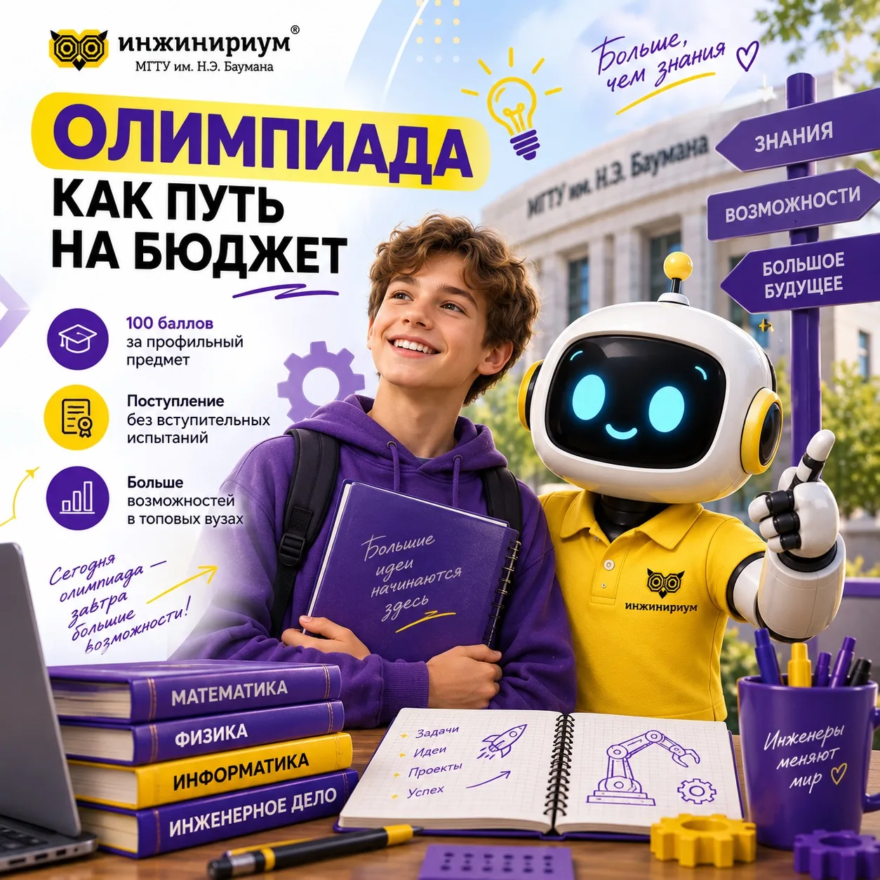 Олимпиада как путь на бюджет 🏆