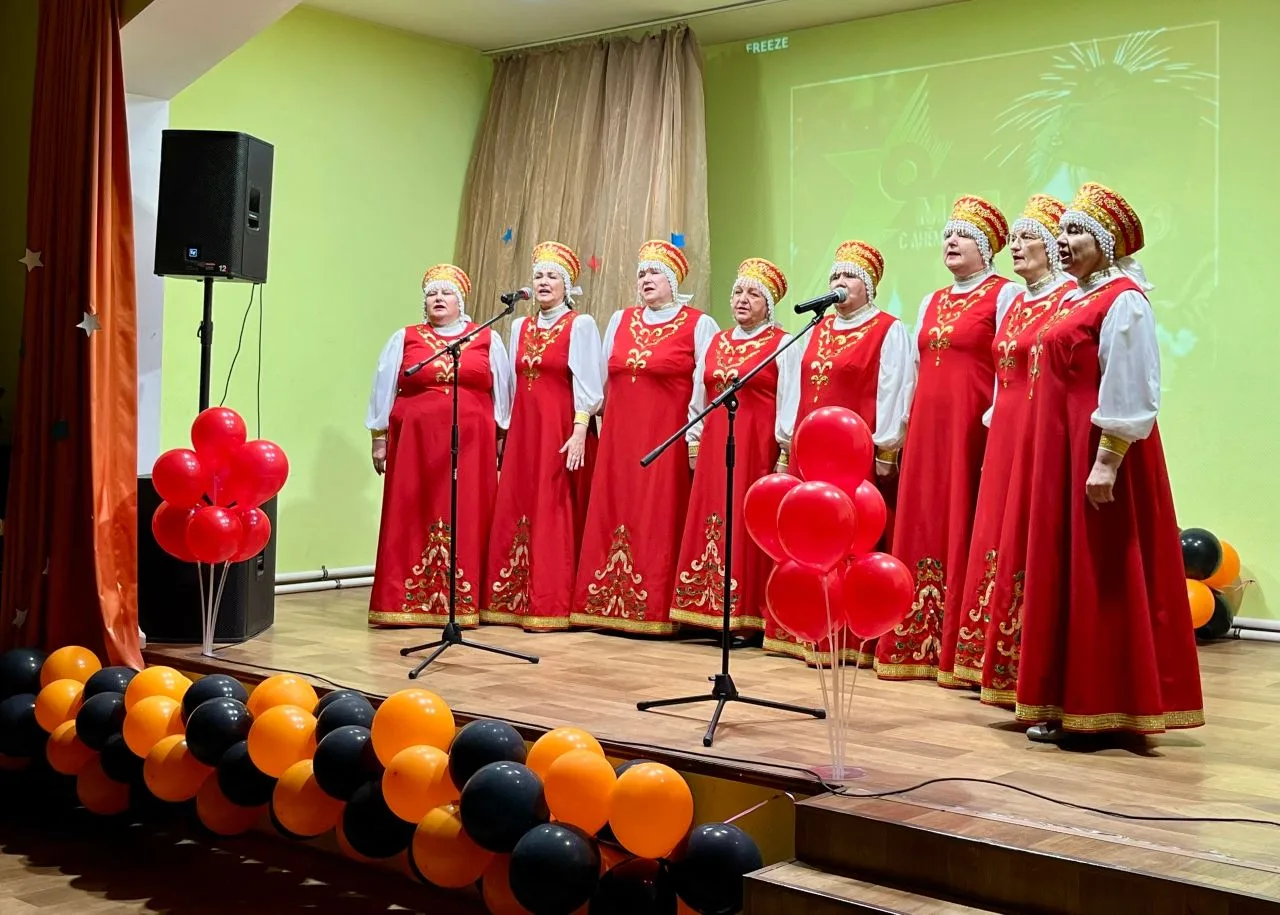 В Доме культуры состоялся праздничный концерт, посвящённый Дню Победы. В мероприятии приняли участие