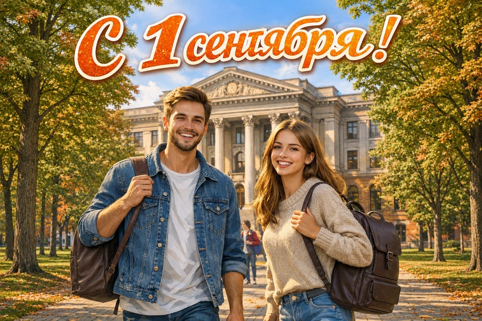 🎓 С Днём знаний, дорогие студенты!