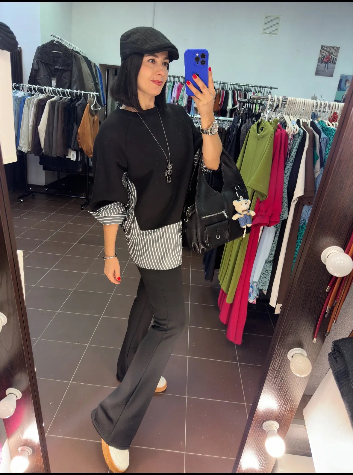 🆕🖤Снова в наличии лосины клёш на меху🫶