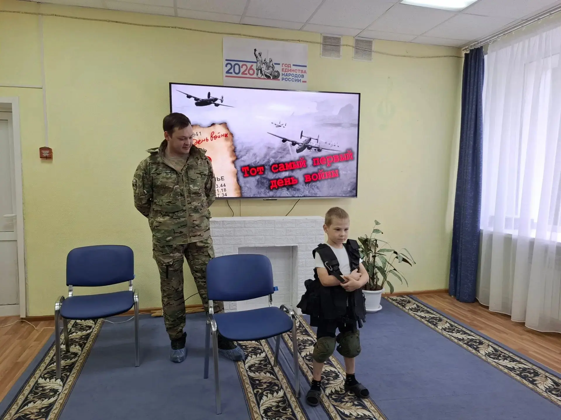 В нашем приюте состоялась важная и трогательная встреча: к нам приехал участник Специальной военной 