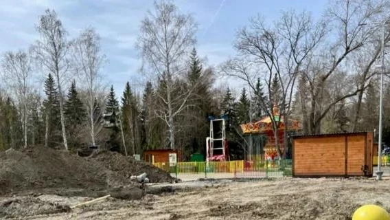 Новое колесо обозрения появится в Кургане — в ЦПКиО уже начали готовить под это площадку.  Там забил