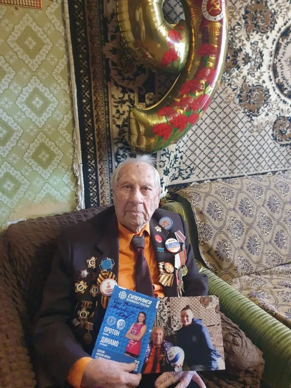 Сегодня в Саратове на 104-м году жизни скончался ветеран Великой Отечественной войны, почетный гражд
