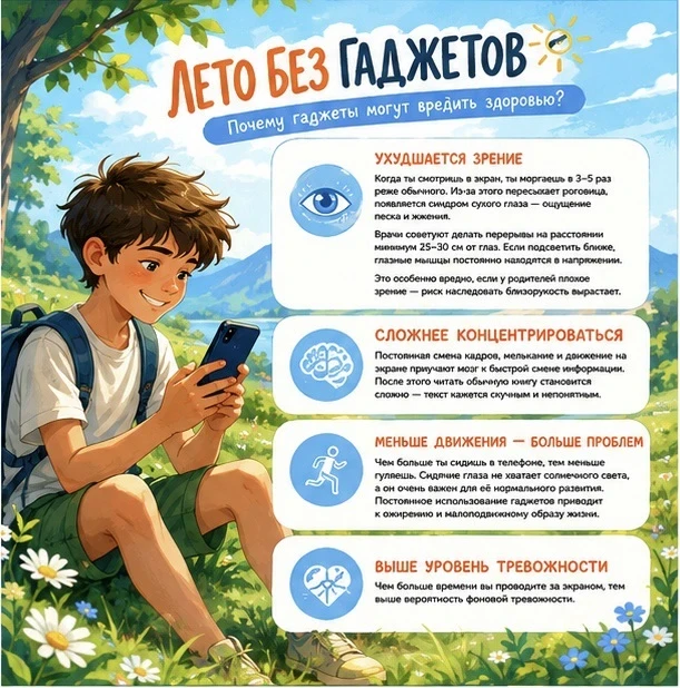 ☀️ Лето — лучшее время для новых впечатлений, движения и живого общения. Иногда стоит о...