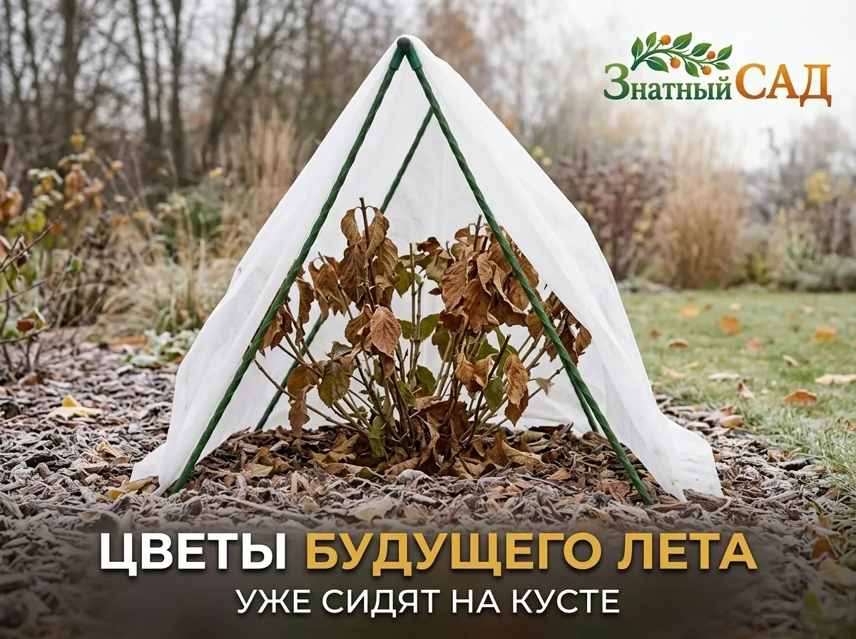 💙 ЦВЕТЫ БУДУЩЕГО ЛЕТА УЖЕ НА КУСТЕ. ИХ МОЖНО ПОТЕРЯТЬ ЗА ОДНУ ЗИМУ