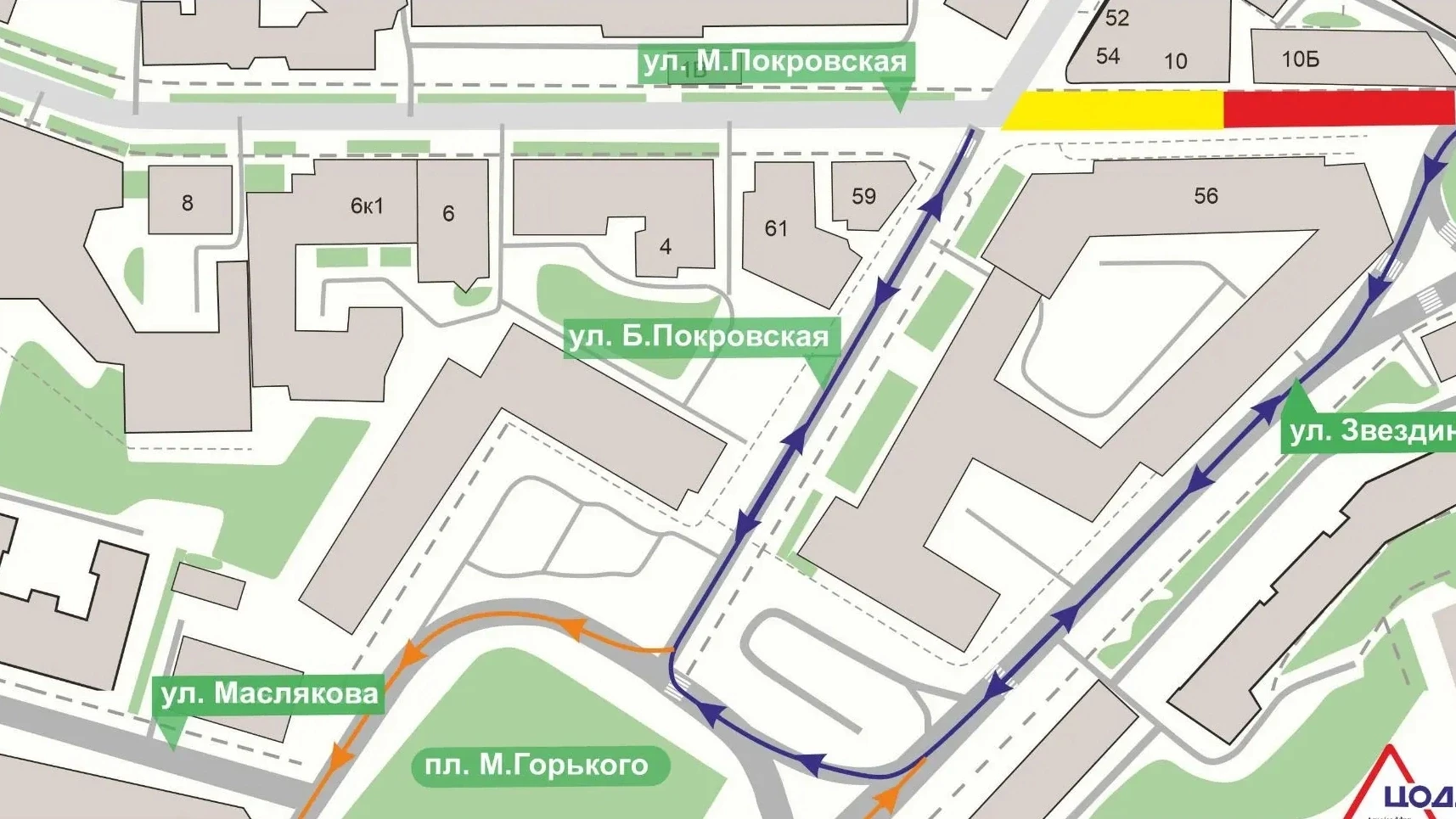 🚧 В Нижнем Новгороде временно ограничили движение на Малой Покровской

До 15 августа закрыт для дви