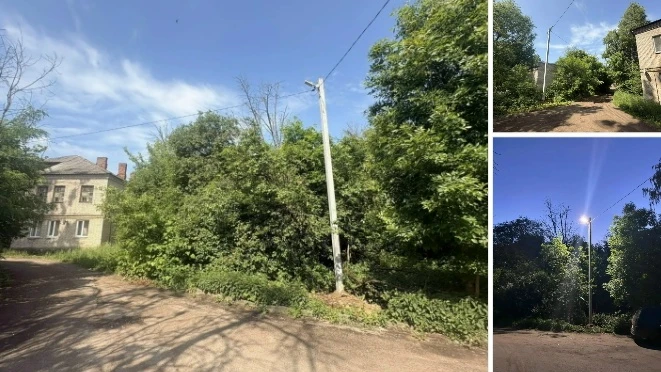 💡 На переулке Дзержинского, выполнены работы по устройству линии уличного освещения. В...