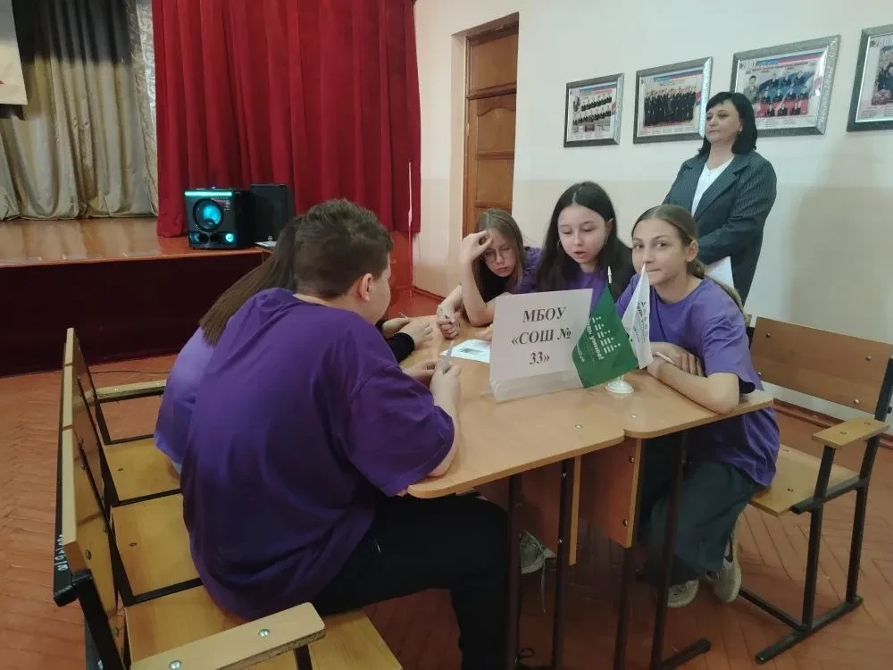 Наши ребята на чемпионате по функциональной грамотности!