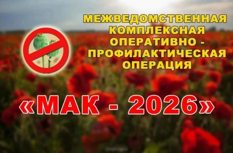 В регионе стартовал третий этап оперативно-профилактической операции «Мак - 2026»