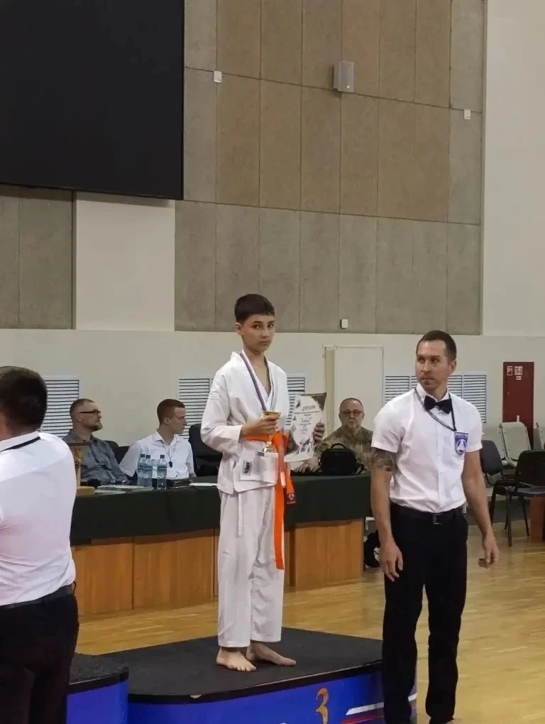 В эти выходные прошел Чемпионат и Первенство Самарской области по киокусинкай, ученик 6...