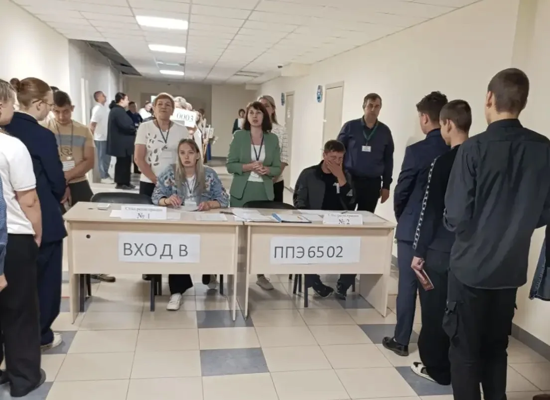 ✒️Сегодня в ППЭ 6502 проходит основной государственный экзамен для выпускников 9-х классов по четыре