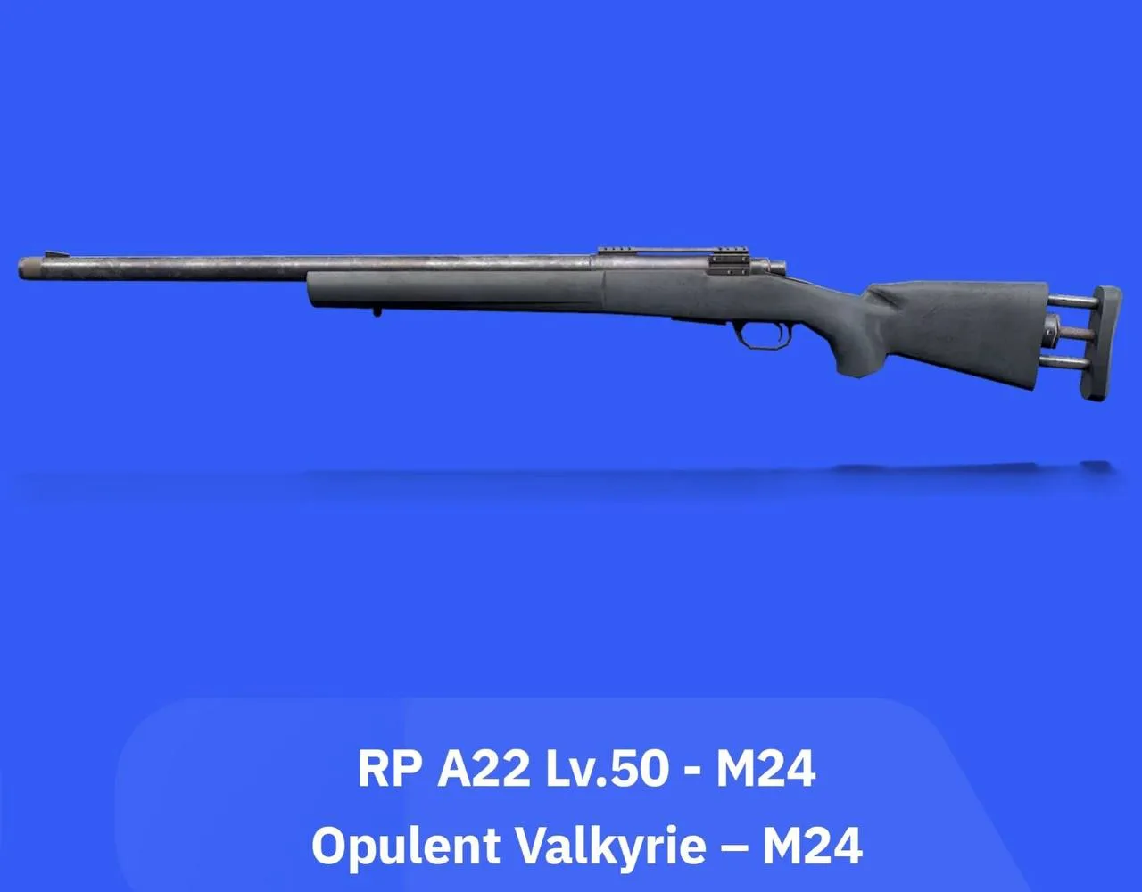 ✏️Улучшаемое оружие RP A22 50 уровня - М24✏️