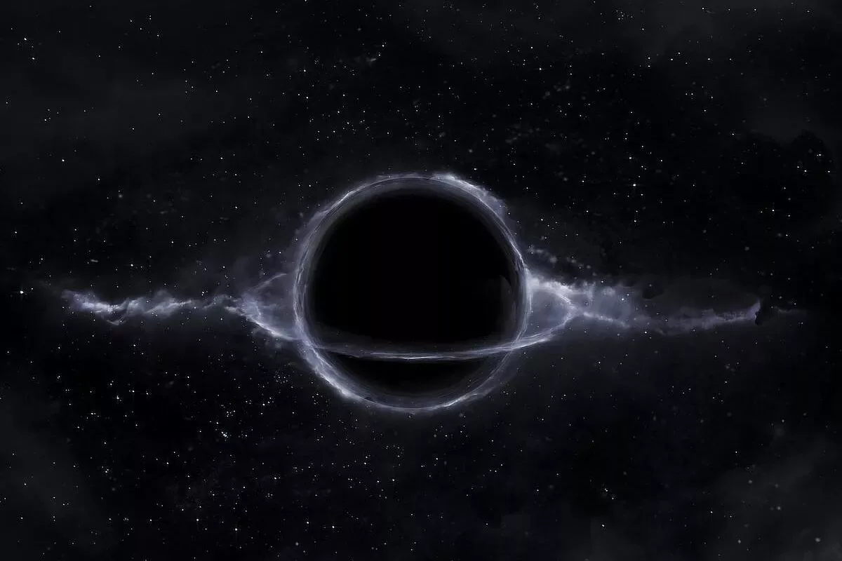 🌌 Учёные обнаружили странное явление в центре нашей галактики.

Чёрная дыра в сердце Млечного Пути 