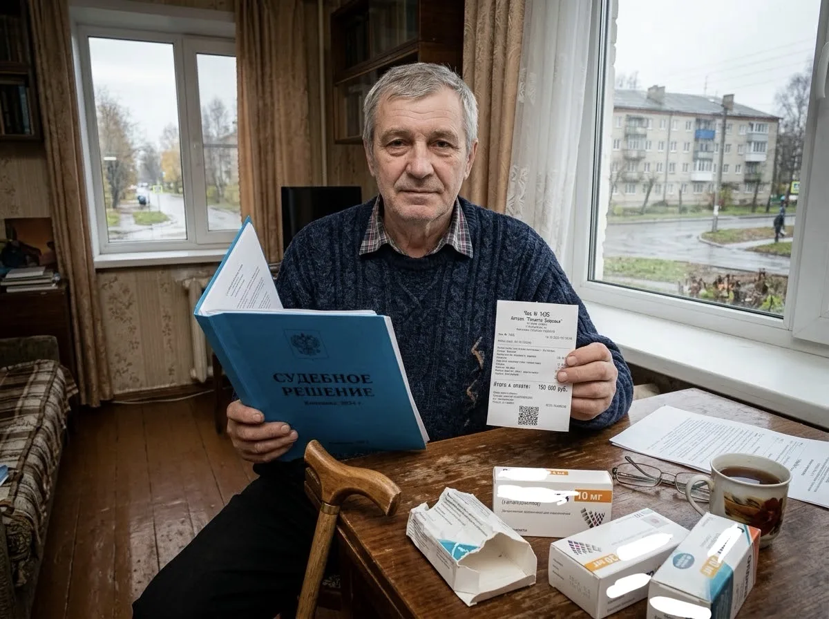 💊 Инвалиду вернули 150 тысяч рублей за купленные за свой счёт лекарства