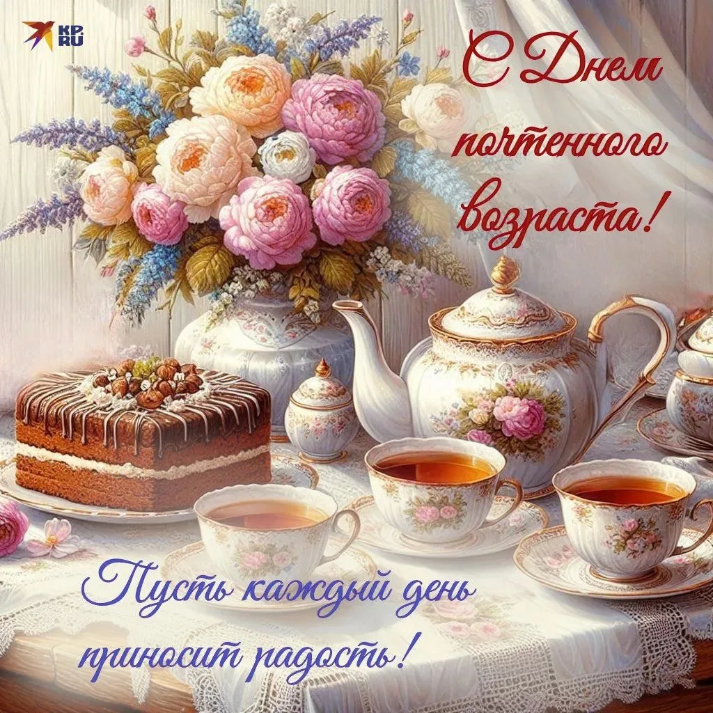 ✨День пожилого человека- это добрый и светлый праздник, когда особым вниманием мы окруж...
