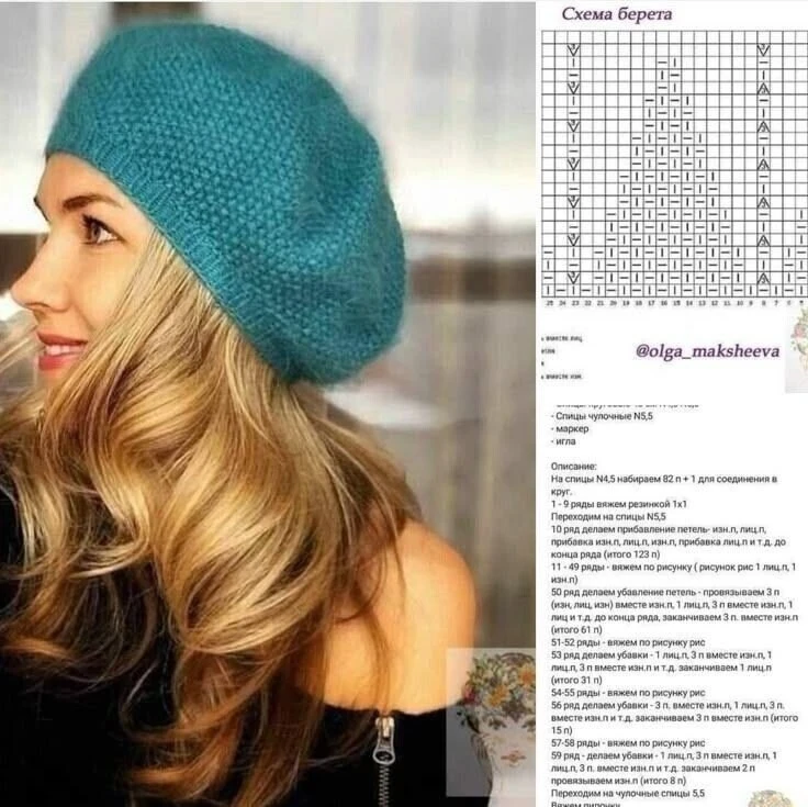 Берет и шапка