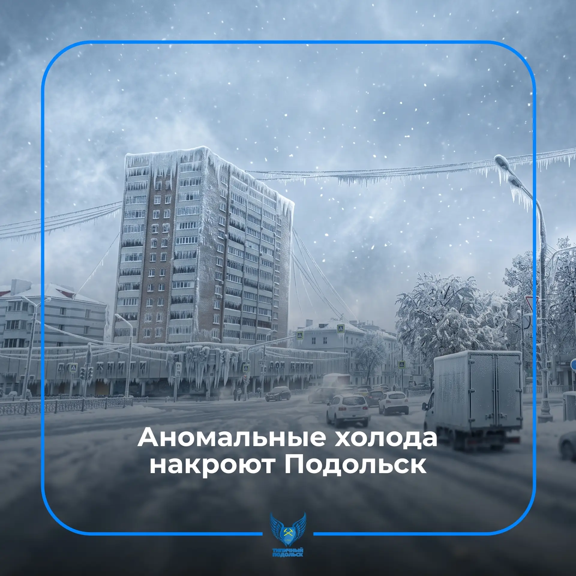 Аномальные холода накроют Подольск