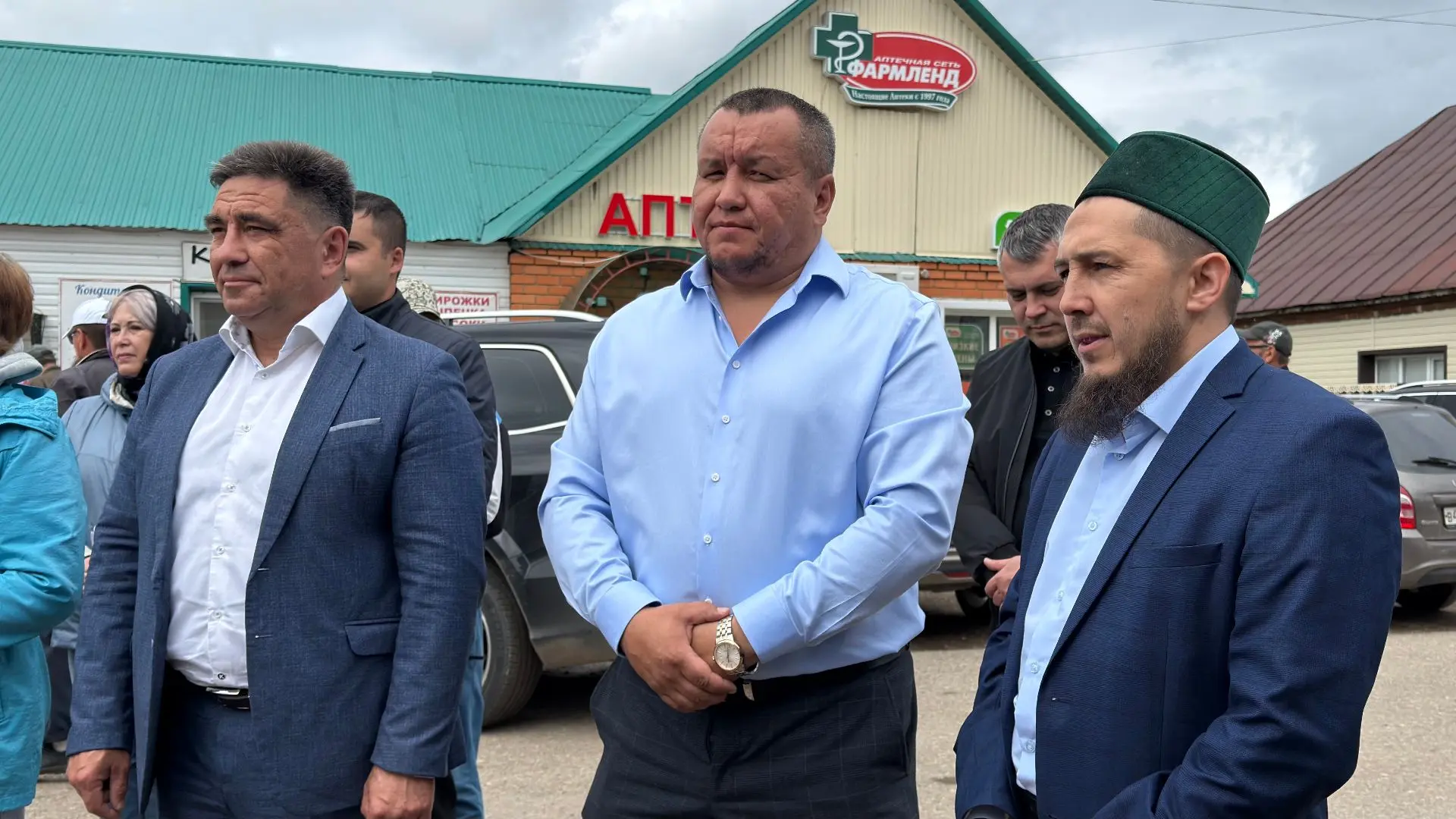 В с. Киргиз-Мияки, возле территории больницы сегодня состоялось знаковое событие, близк...
