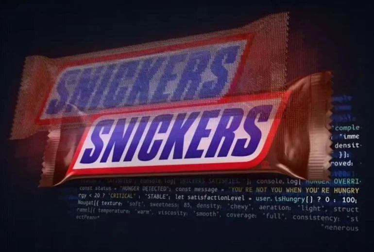 Snickers создал «цифровой батончик» для ChatGPT