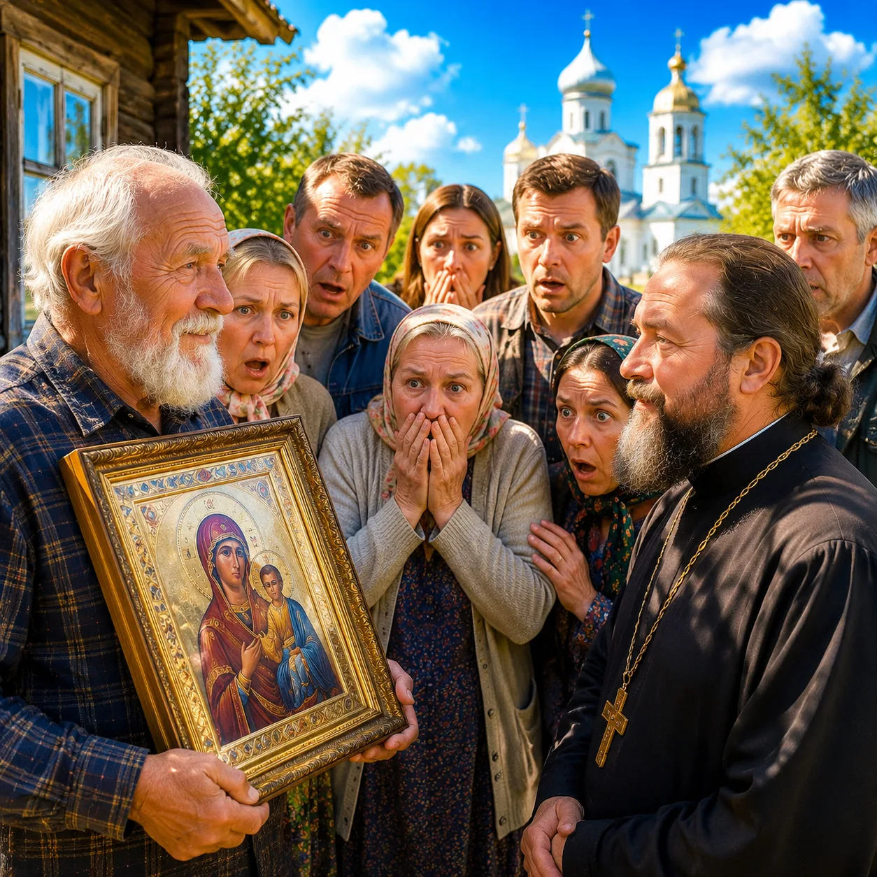 Родня называла его нищим стариком и забыла на двадцать лет… пока не узнала, что в его старой избе хр
