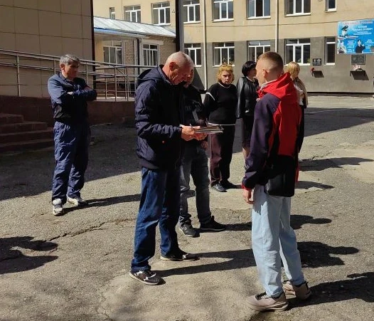 21 апреля 2026 года КЧР ГБПОО МПК «Профессионал» принял участие во Всероссийских учениях по отработк