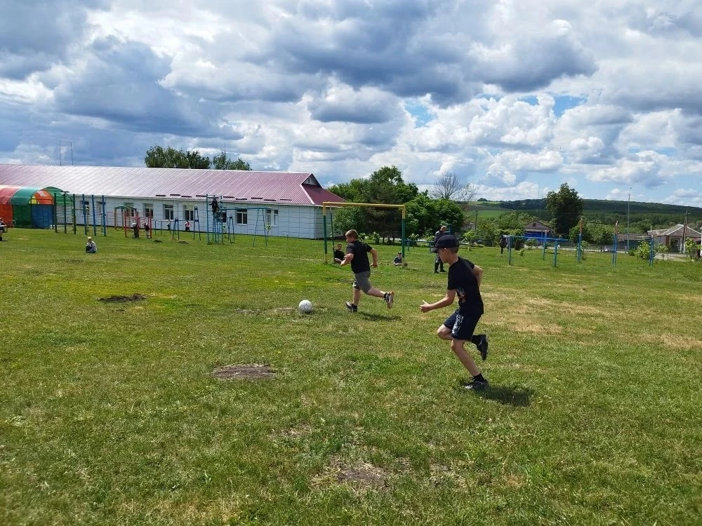 ⚽️ Ура! В нашем лагере прошёл матч по футболу!