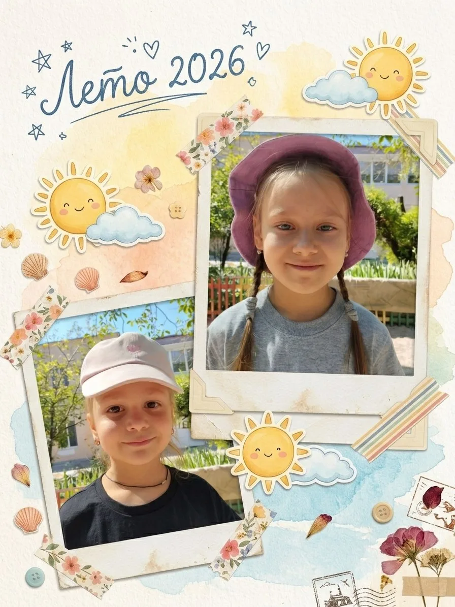 Лето 🍉
Солнце 🌞
Дети 👶
Улыбки 🤗

Всё остальное — неважно. В этих портретах — главное. Их глаза, 