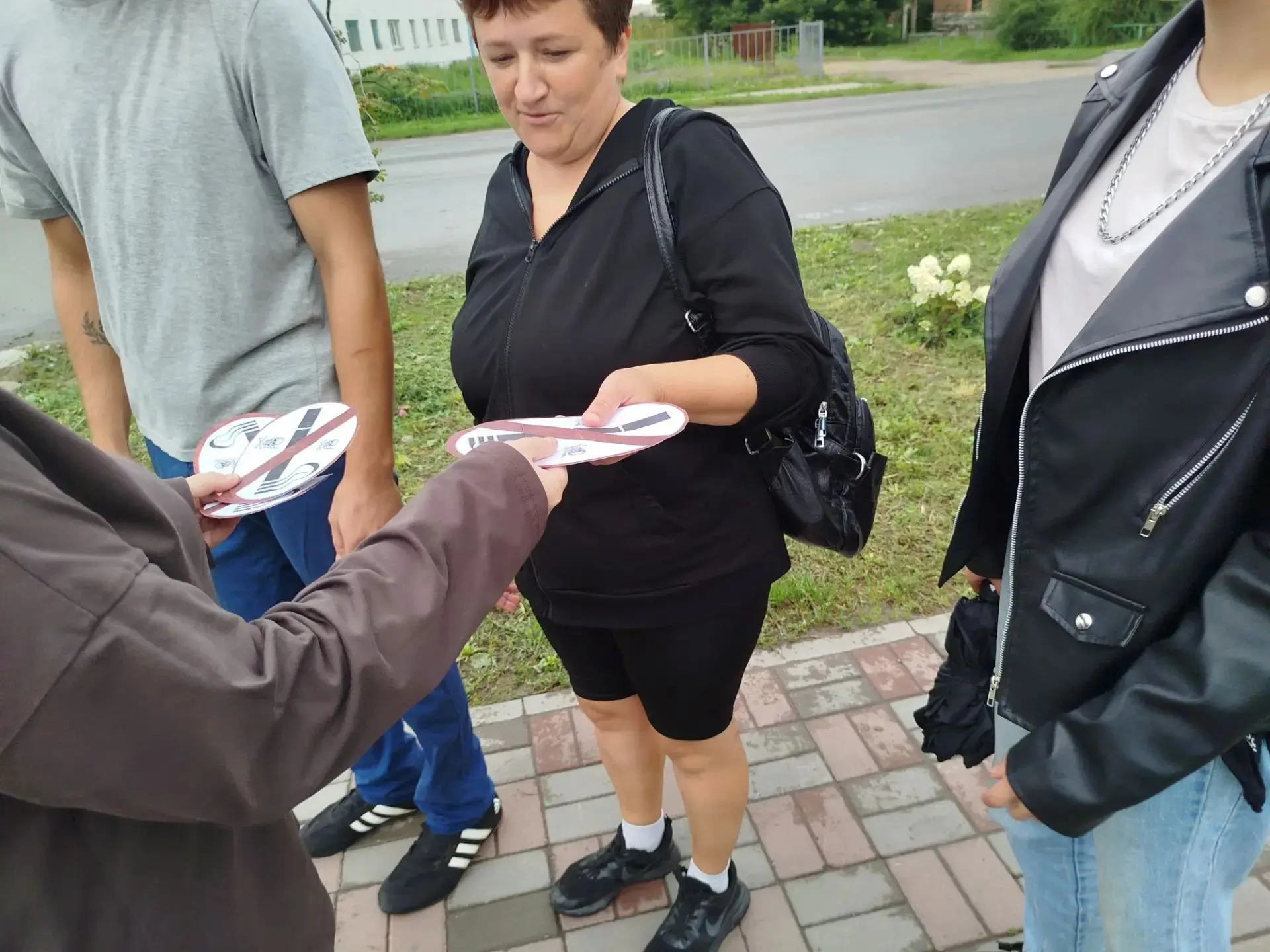 5 августа специалисты Районного дома культуры провели антитабачную акцию "Нет сигаретам!"