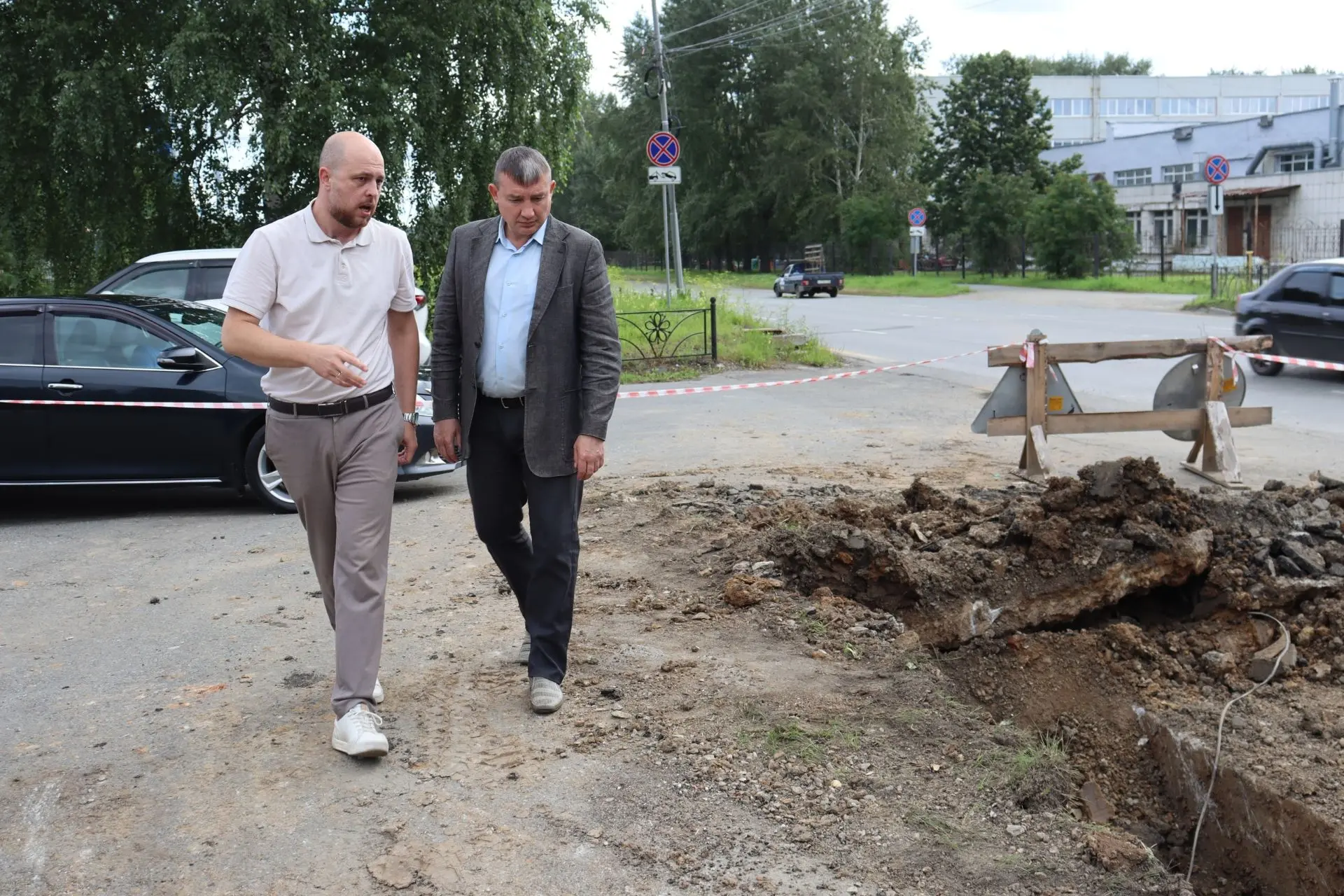 Продолжается замена теплосетей в Верхней Салде.