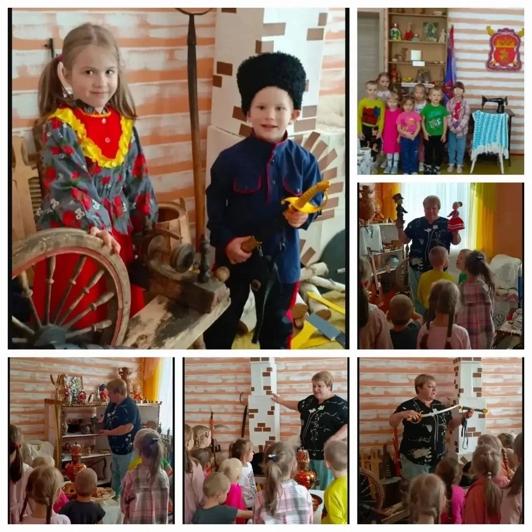 В детском саду «Лучик» для будущих казачат отряда «Казачья доблесть» провели увлекатель...