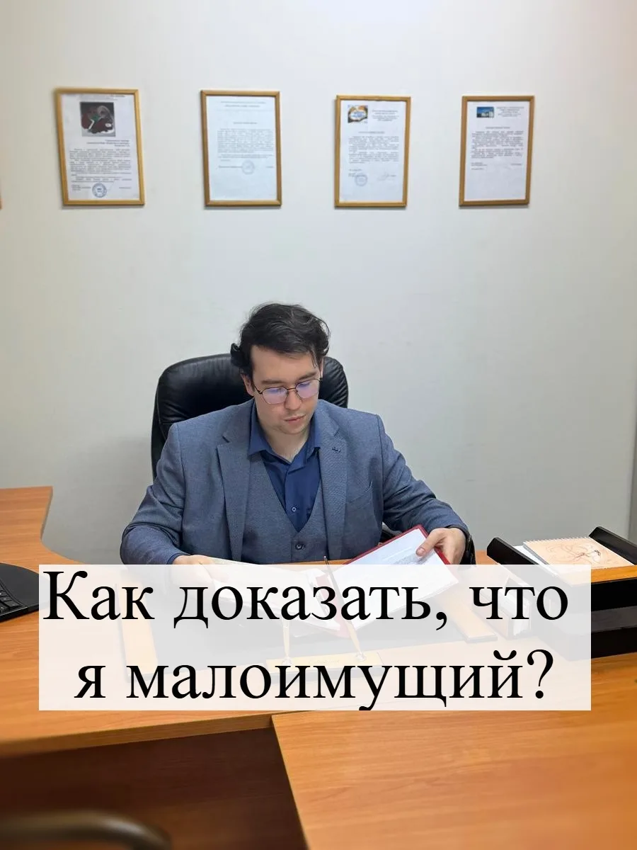⚖️ Статус малоимущего подтверждается не субъективной оценкой финансового положения, а р...