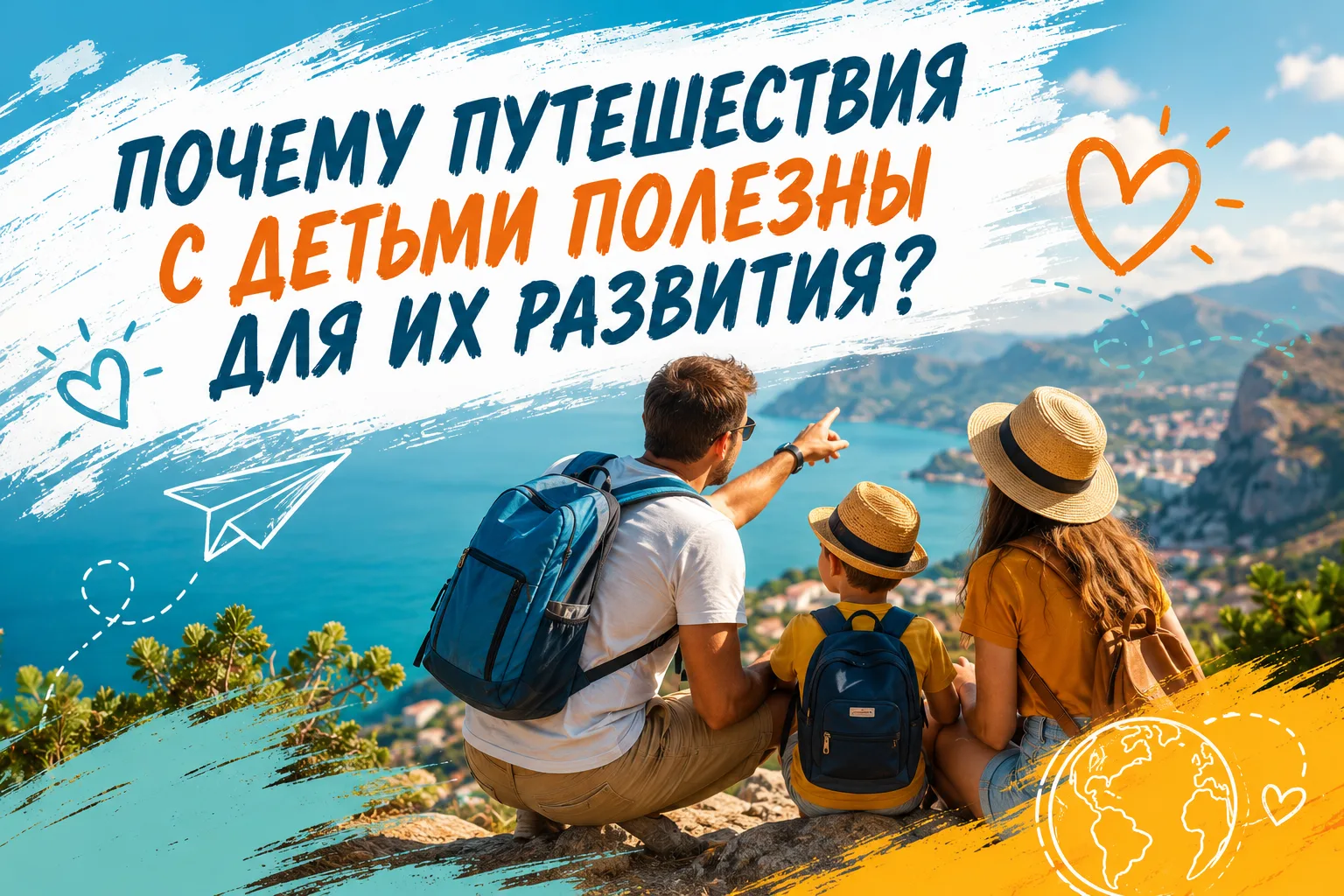 🌍 ПОЧЕМУ ПУТЕШЕСТВИЯ С ДЕТЬМИ ПОЛЕЗНЫ ДЛЯ ИХ РАЗВИТИЯ?