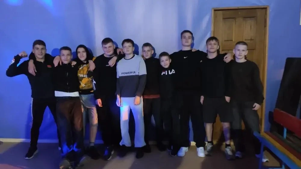 Борцы на отдыхе 😉