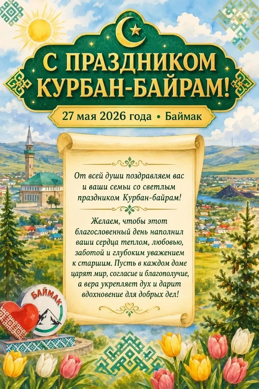 С праздником Курбан-байрам!