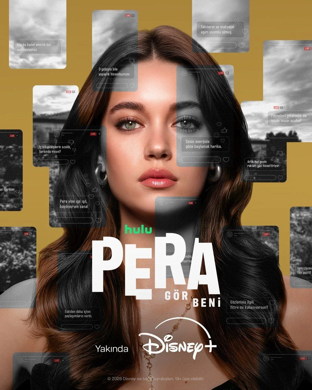 📍 Вышел постер сериала «Пера» с Афрой Сарачоглу для Disney +