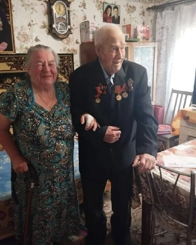 🎉Единственный ветеран Великой Отечественной войны в Палехском районе, Борис Дмитриевич...