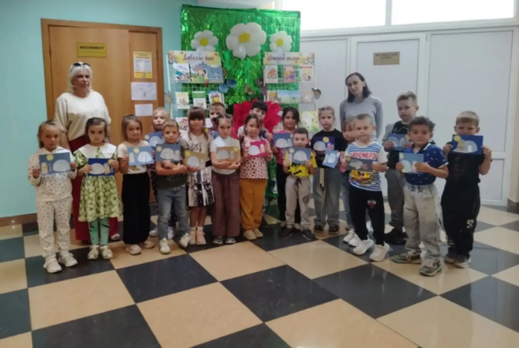 💫14 августа ребята из группы «Берёзка» посетили увлекательное мероприятие в библиотеке...