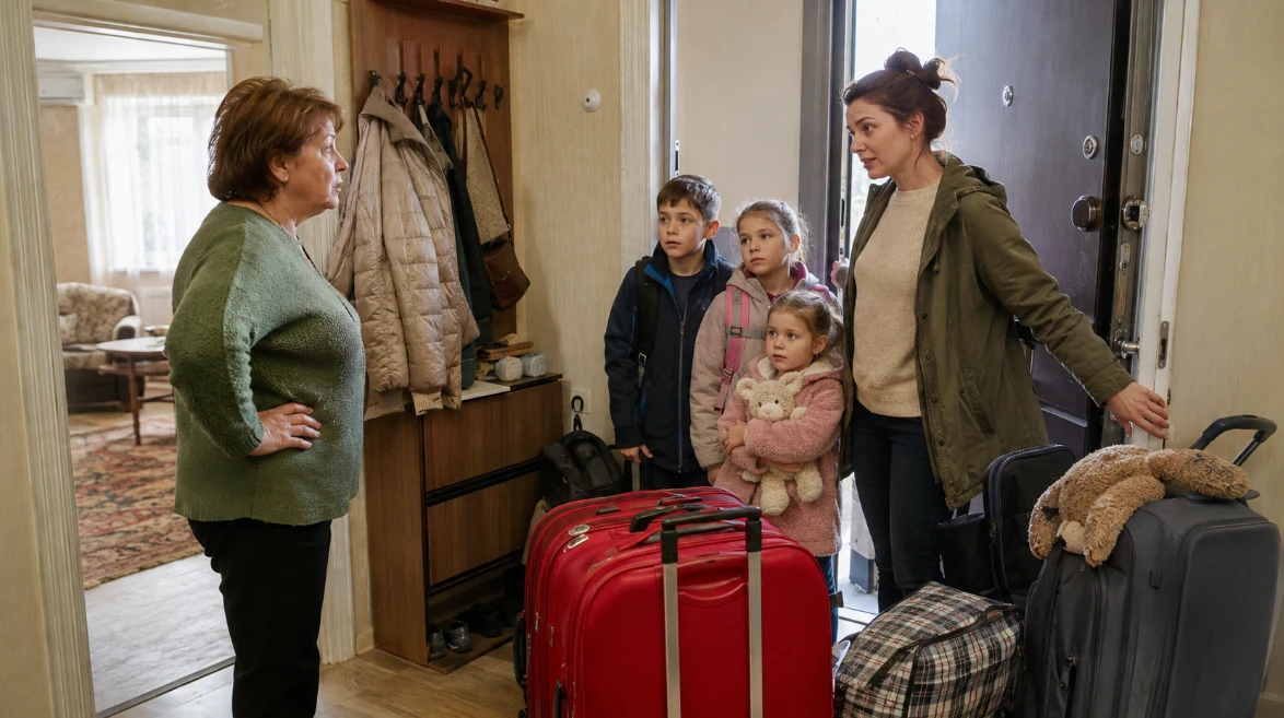 — Заберу в августе, — сказала дочь, привезя троих детей...