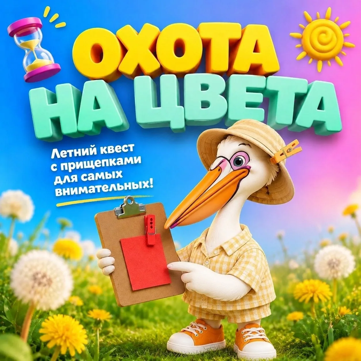 Лето — время раскрашивать мир своими руками! 🖍️☀️
🌞Родители, бабушки и дедушки, ловите идею для пр