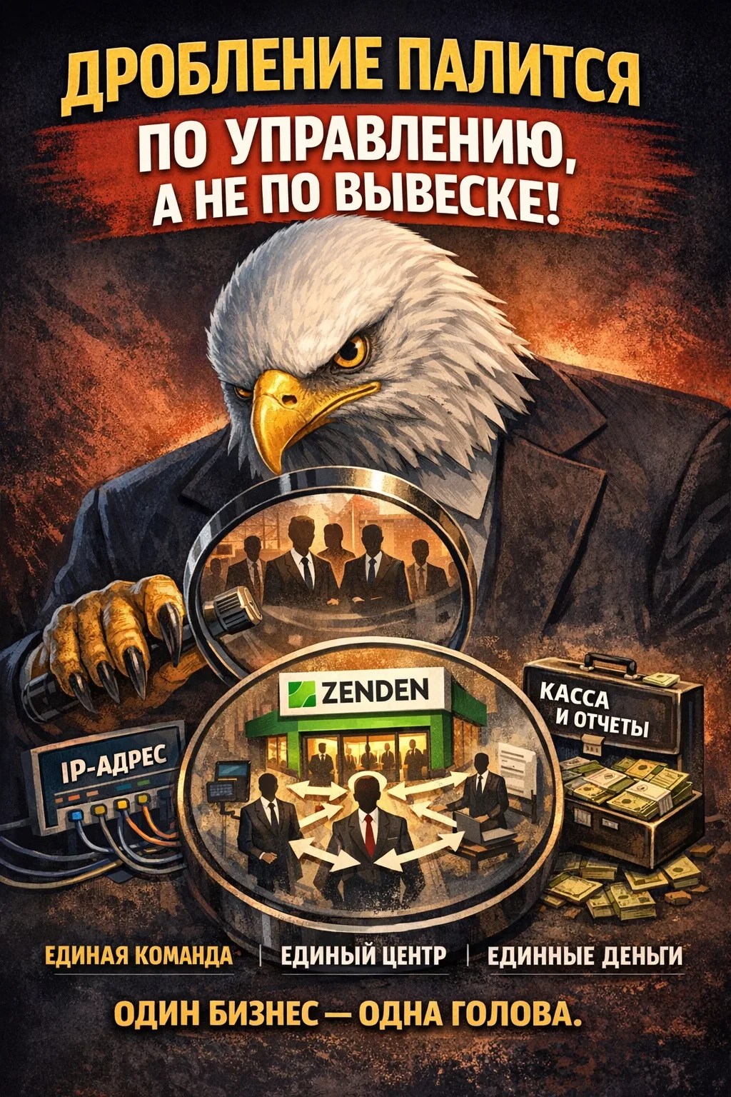 ZENDEN проиграл спор по дроблению бизнеса. И проиграл показательно.