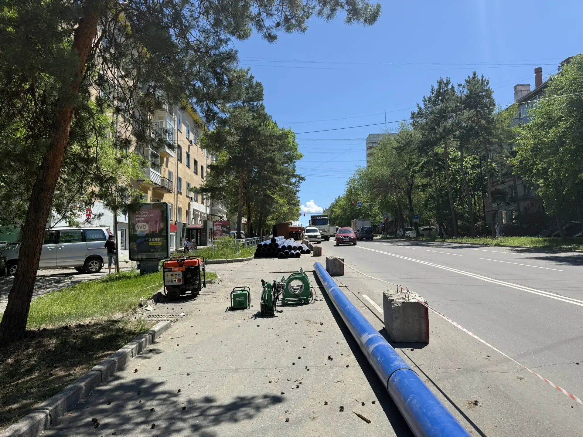 До 15 июля перекрыт участок проезжей части на улице Пушкина

В связи с производством работ по капита