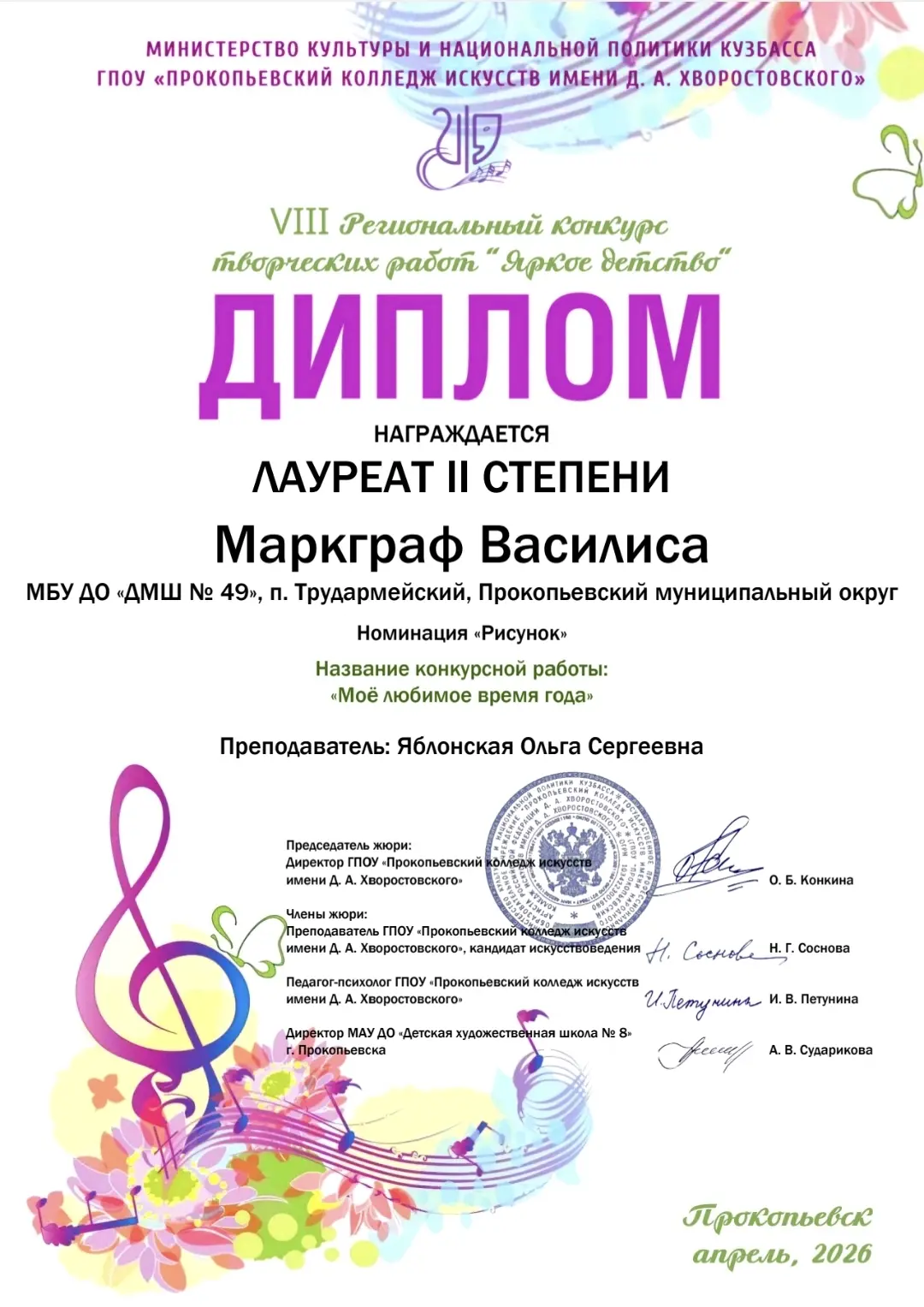 ✨️Копилочка достижений ДМШ 49.
      Подводим итоги годовых успехов  по участию и победах в конкурсн
