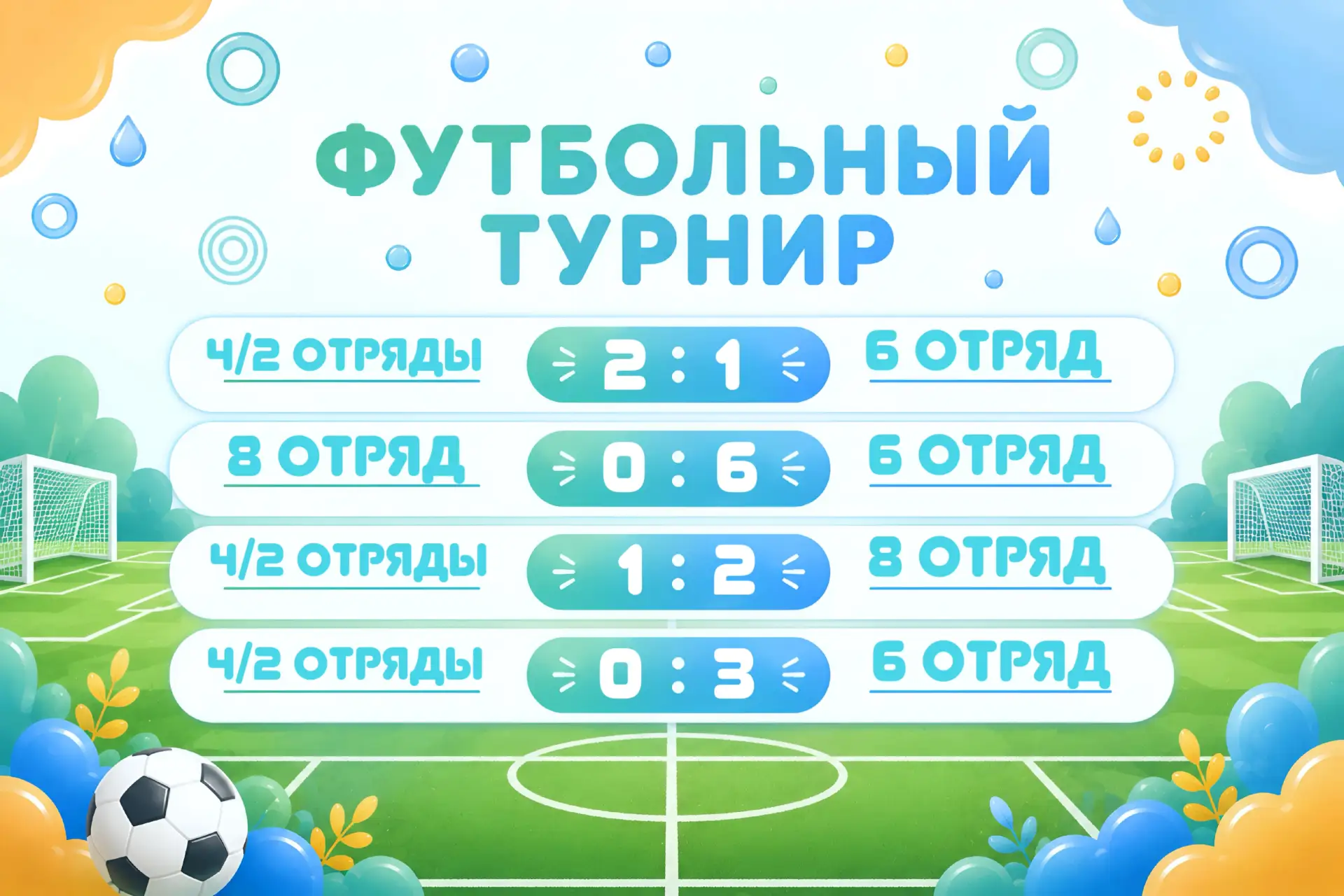 Новость лагеря Росинка