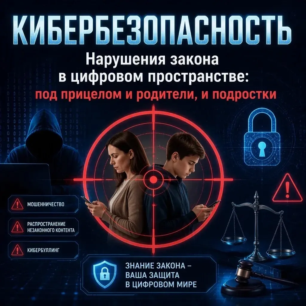 Киберугрозы: общая ответственность детей и родителей